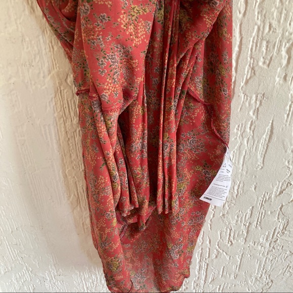 Reformation Floral Femme Off The Shoulder Midi Dress Size 0 - Picture 9 of 16